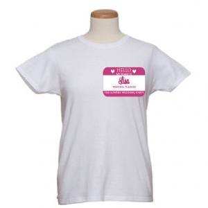 Bridal And Event Tshirts Hello My Name Is