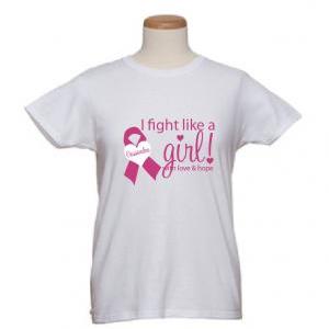 Charity Walk Tee Shirts Breast Cancer Awareness