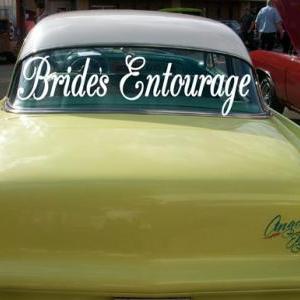 Bachelorette Party Car Decals Brides Entourage