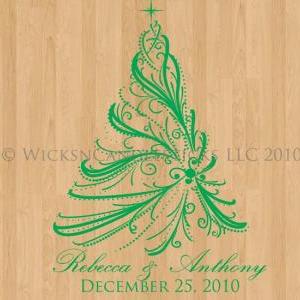 Wedding Dance Floor Decals The Christmas Tree