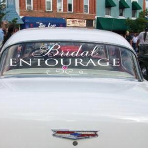 Bridal Party Car Decals Bridal Entourage