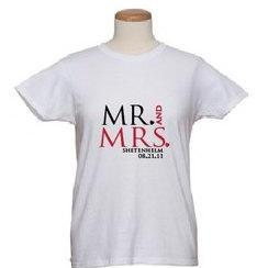 Bridal T Shirts Announcing The Mr. And Mrs.