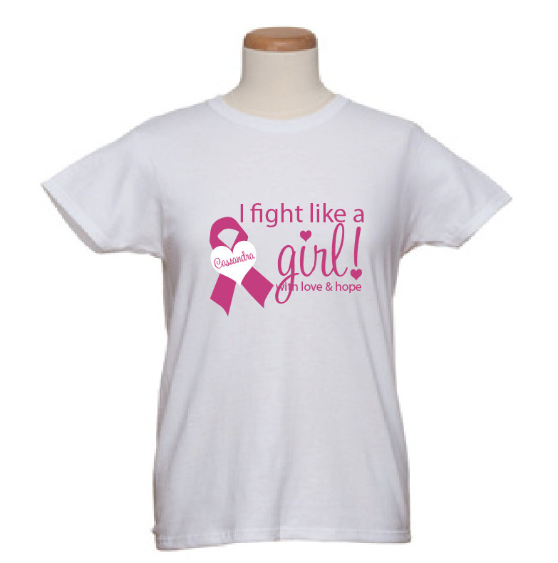 Charity Walk Tee Shirts Breast Cancer Awareness