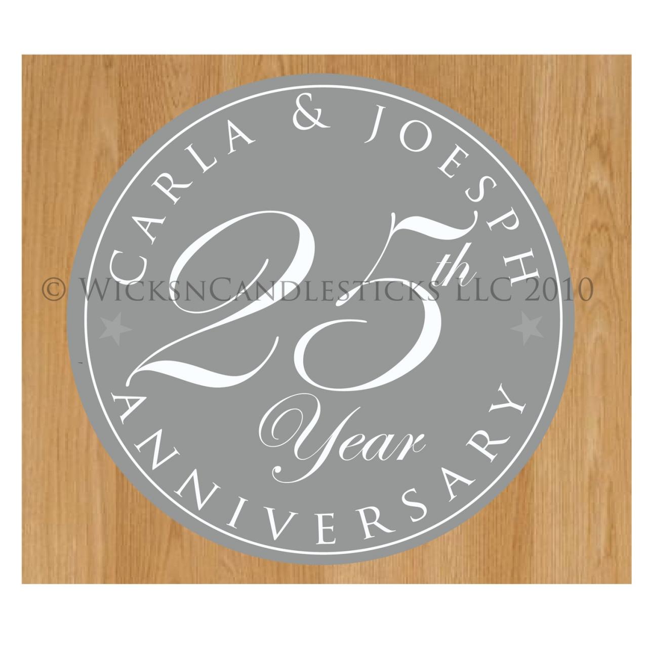 Event Decals Customized Anniversary Decal