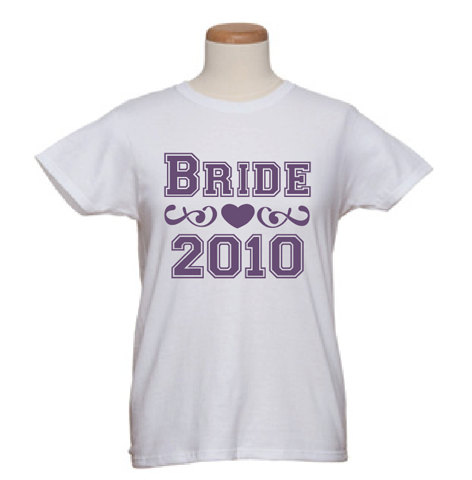 Bridal Tshirts Collegiate Bride And Bridal Party